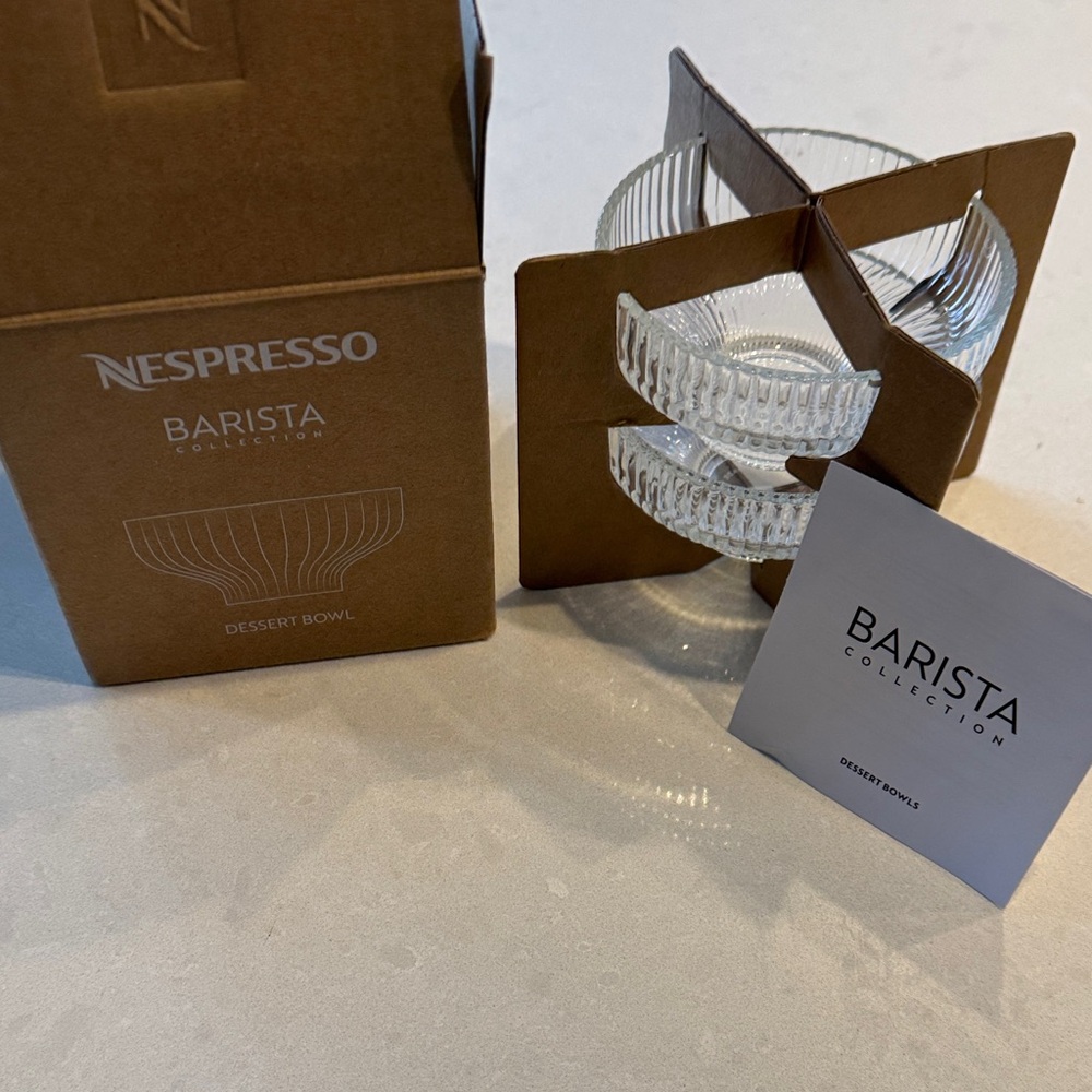 Nespresso Barista Collection Glass Bowl